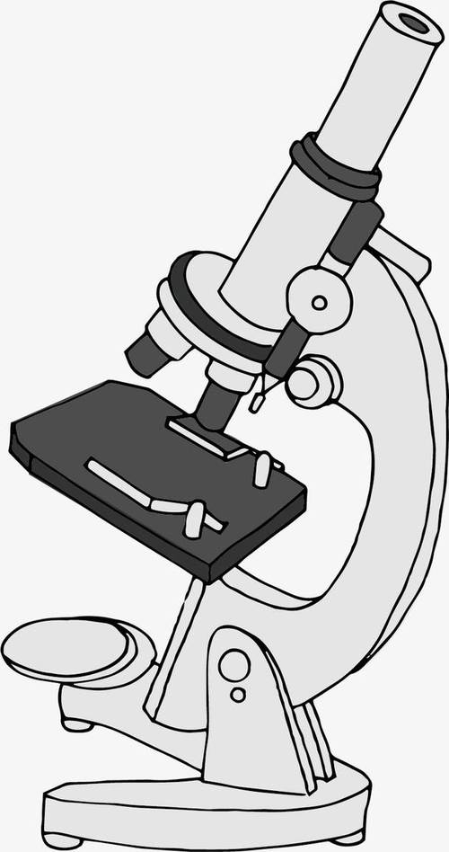 显微镜怎么画简单又好看